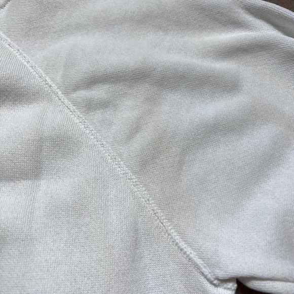 Vintage Sweatshirt by Pannill Sweats Pastel White Crewneck (Medium) Fits Small - Picture 9 of 10